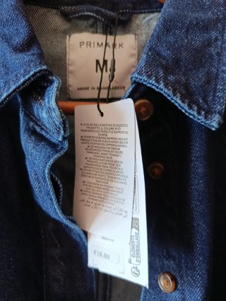 Giacca jeans Primark nuova con cartellino