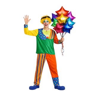 Disfraz Payaso Adulto Talla Única M/L