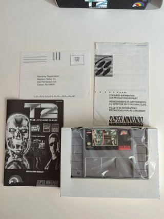 T2: The Arcade Game - Super Nintendo ntsc