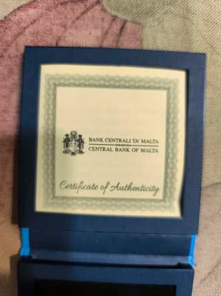 Moneda Malta 2022 ONU Mujeres (Estuche)
