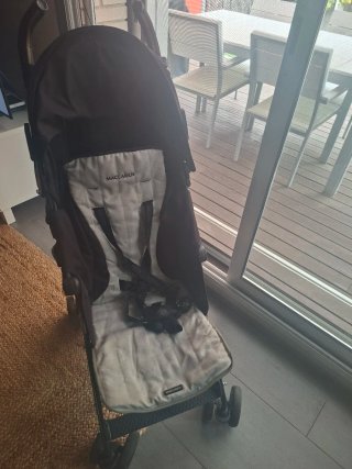 Silla de paseo Maclaren + protector lluvia