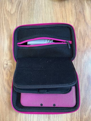 Nintendo 3DS XL Rosa + Funda + Juego