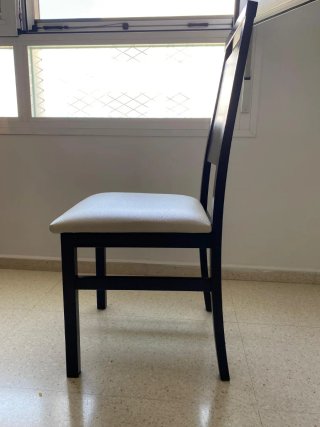 Mesa comedor extensible y 6 sillas
