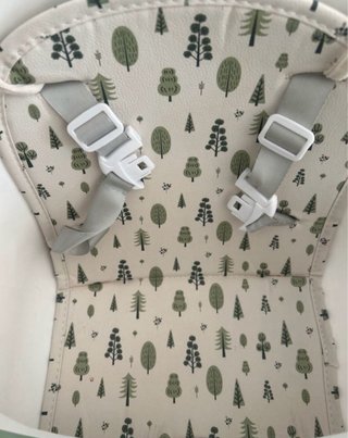 Trona infantil Moblicibic 2 alturas verde