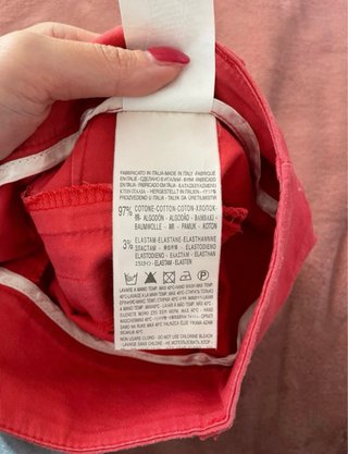Shorts Rossi Rinascimento Taglia M