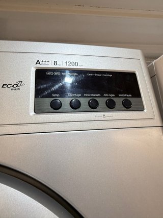 Lavadora Daewoo 8kg 1200rpm