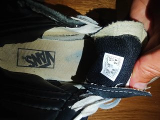 Zapatillas Vans Sk8-Hi Negras y Blancas. originale