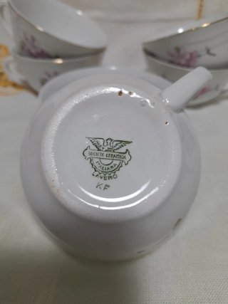 Set 6 Tazze da Tè Soc. Ceram. Laveno