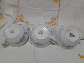 Set 6 Tazze da Tè Soc. Ceram. Laveno