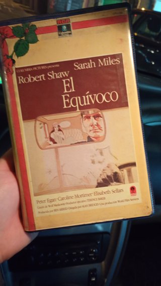Pelicula El Equívoco en VHS