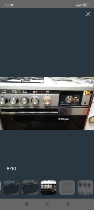 Cocina Gas/Eléctrica + Cazuelas y Accesorios