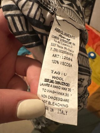 Abito lungo estivo in viscosa