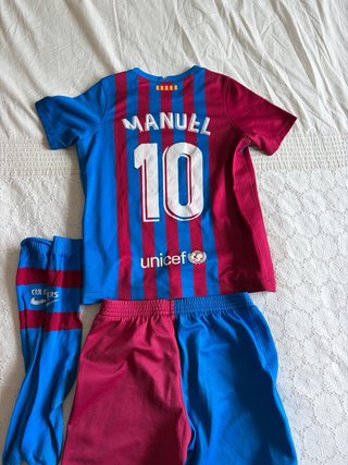 Equipación Barça Infantil Original