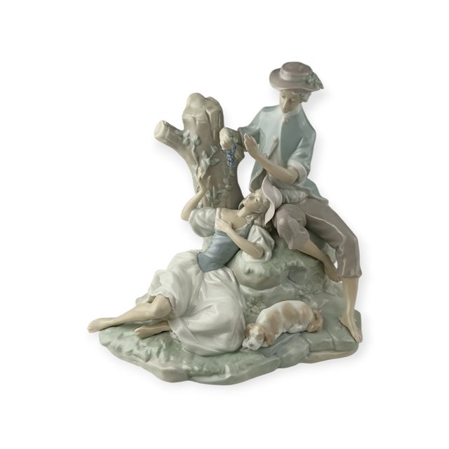 Lladró figura porcelana "Grupo Pastoral" Ref. 4662