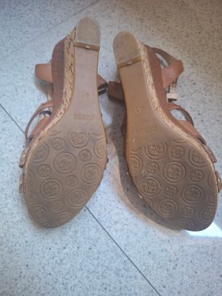 Sandalias Guess Marrones Talla 41