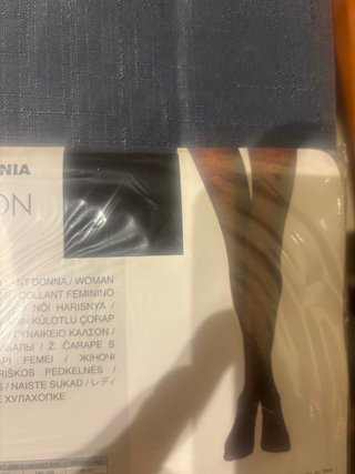 Lote 3 Medias Calzedonia Negro Talla 3/4