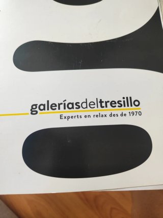 Sofá modular gris de tela