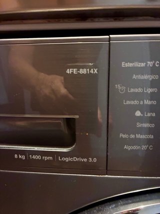 Lavadora Fagor 8kg 1400rpm