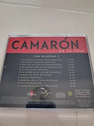 ✅️ COMO NUEVO ‼️CD Camaron de la Isla Por Bulerias