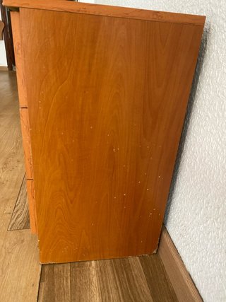 Cómoda de madera 3 cajones