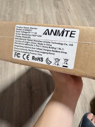 Monitor Portátil Táctil ANMITE 14 1200P