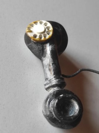 Imán Cerámica Teléfono Vintage
