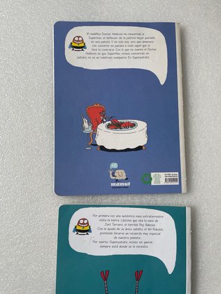 Lote libro infantil comic Super Patata