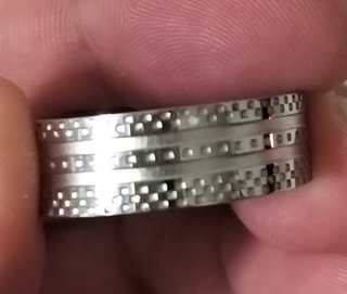 Anillo Viceroy Acero Inoxidable dedo gordo