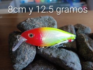 Lote señuelos pesca a spinning