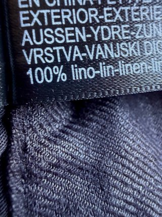 Pantalón Lino Massimo Dutti TL