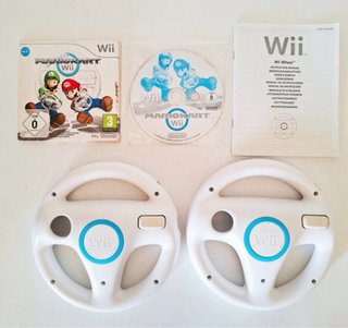 Mario Kart Wii + 2 Volantes Wii