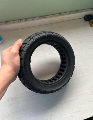 Rueda maciza patinete eléctrico 10x2.75