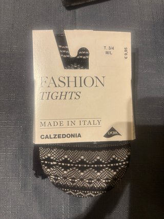 Lote 3 Medias Fantasía Calzedonia T. 3/4