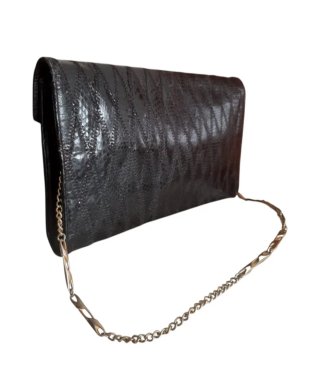 Bolso patchwork cuero 70s