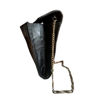 Bolso patchwork cuero 70s