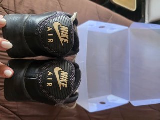 Ténis Nike Air Max 90 Preto e Cinza