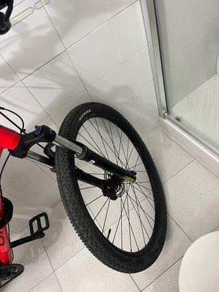 Bicicleta Eléctrica Roja