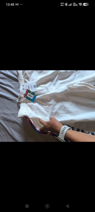Pantalón deportivo FIFA blanco