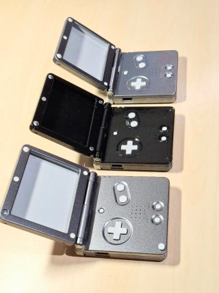 Carcasas Game Boy Advance SP (3 unidades)