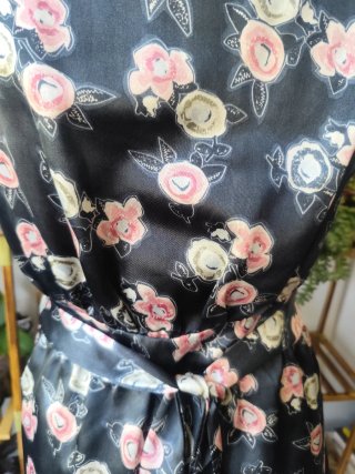 Vestido seda floral Pepe Jeans