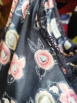 Vestido seda floral Pepe Jeans