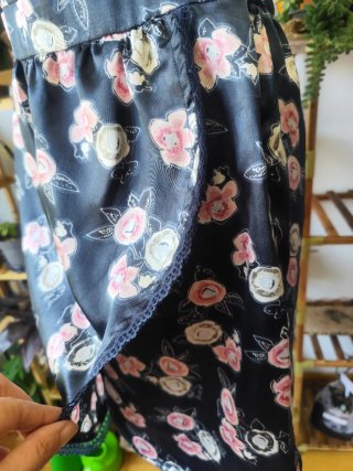 Vestido seda floral Pepe Jeans