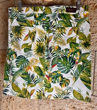 Conjunto Falda y Cazadora Vaquera Estampada