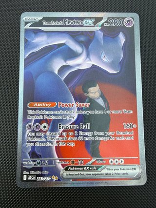 Pokémon Team Rocket's Mewtwo ex (ENG)