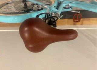 Bicicleta Elops Turchese con Ruote Bianche