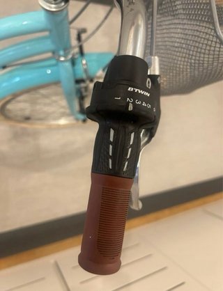 Bicicleta Elops Turchese con Ruote Bianche