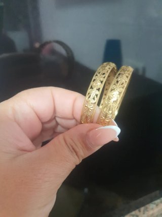 Pulsera oro 18k filigrana floral