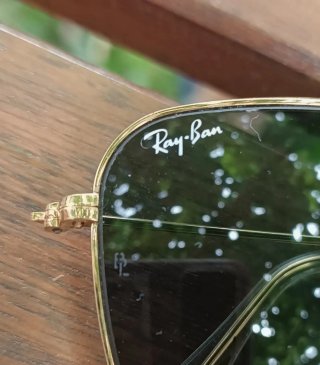 Gafas de Sol Ray-Ban USA Doradas