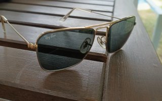 Gafas de Sol Ray-Ban USA Doradas