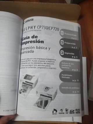 Canon SELPHY Impresora Fotos Compacta Blanca